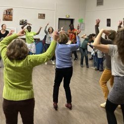 Apéro Voeux 2025 Tout le monde danse